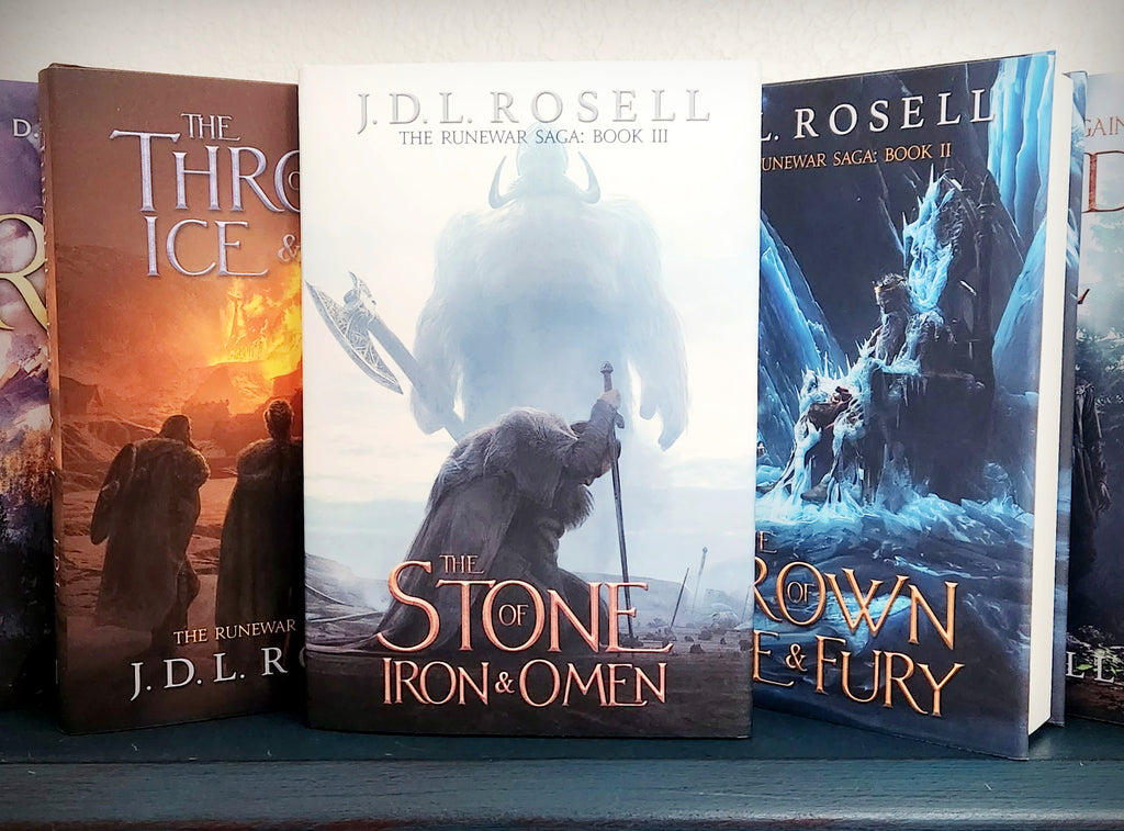 The Stone of Iron & Omen: The Runewar Saga, Book 3