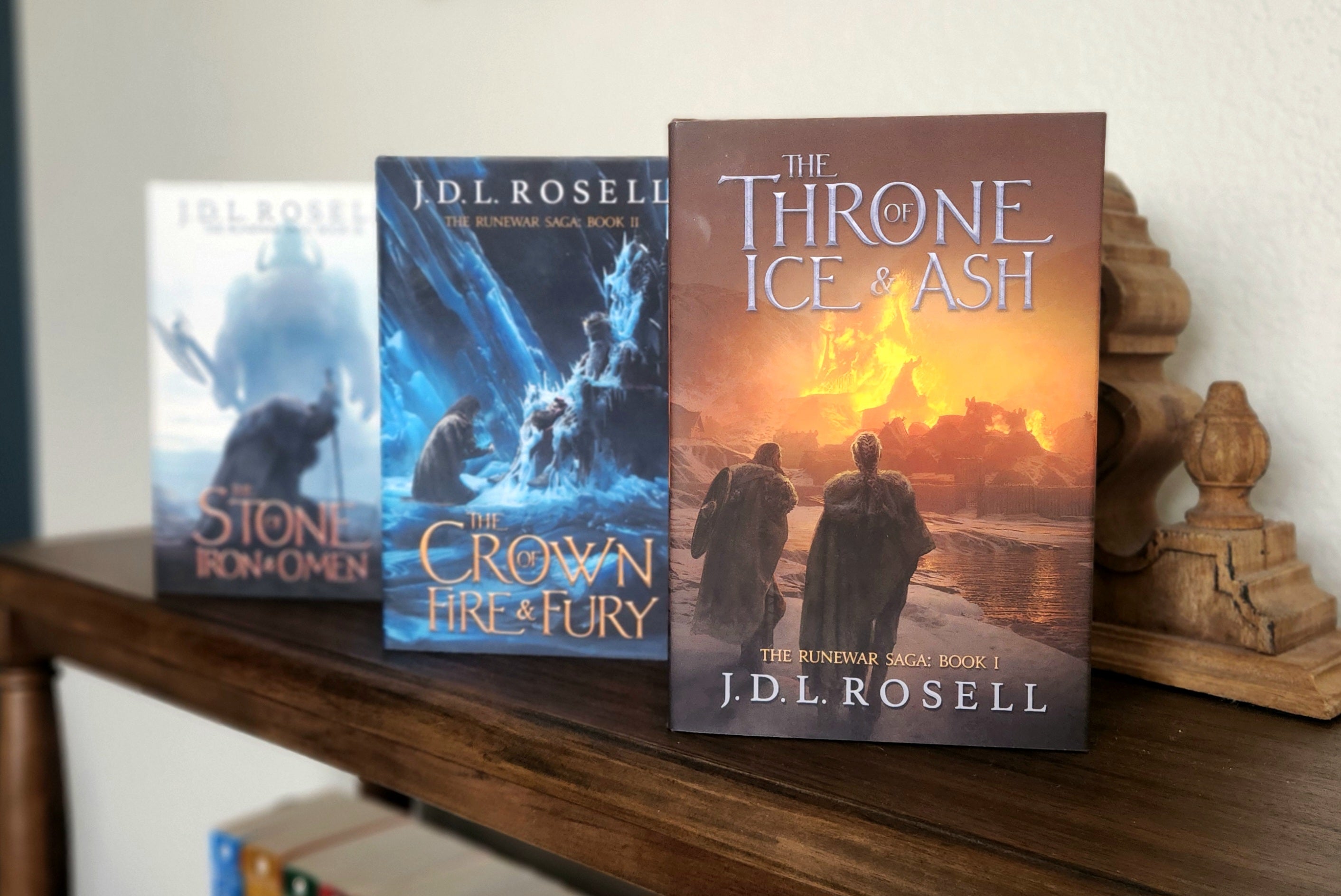 The Throne of Ice & Ash: The Runewar Saga, Book One