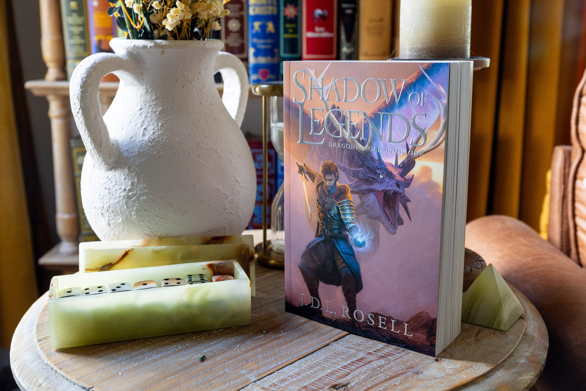 [PREORDER] Shadow of Legends: The Dragonforged Saga, Book One | Signed & Illustrated Paperback