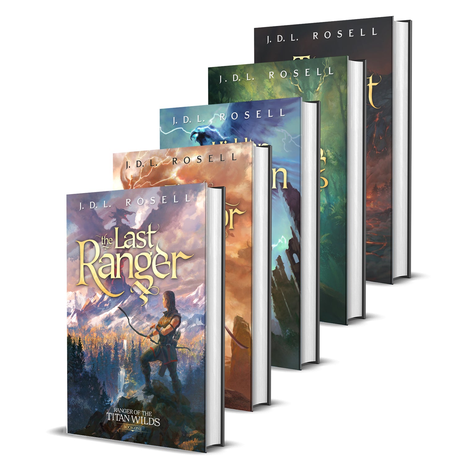 Ranger of the Titan Wilds: The Complete Series | 5-Book Bundle