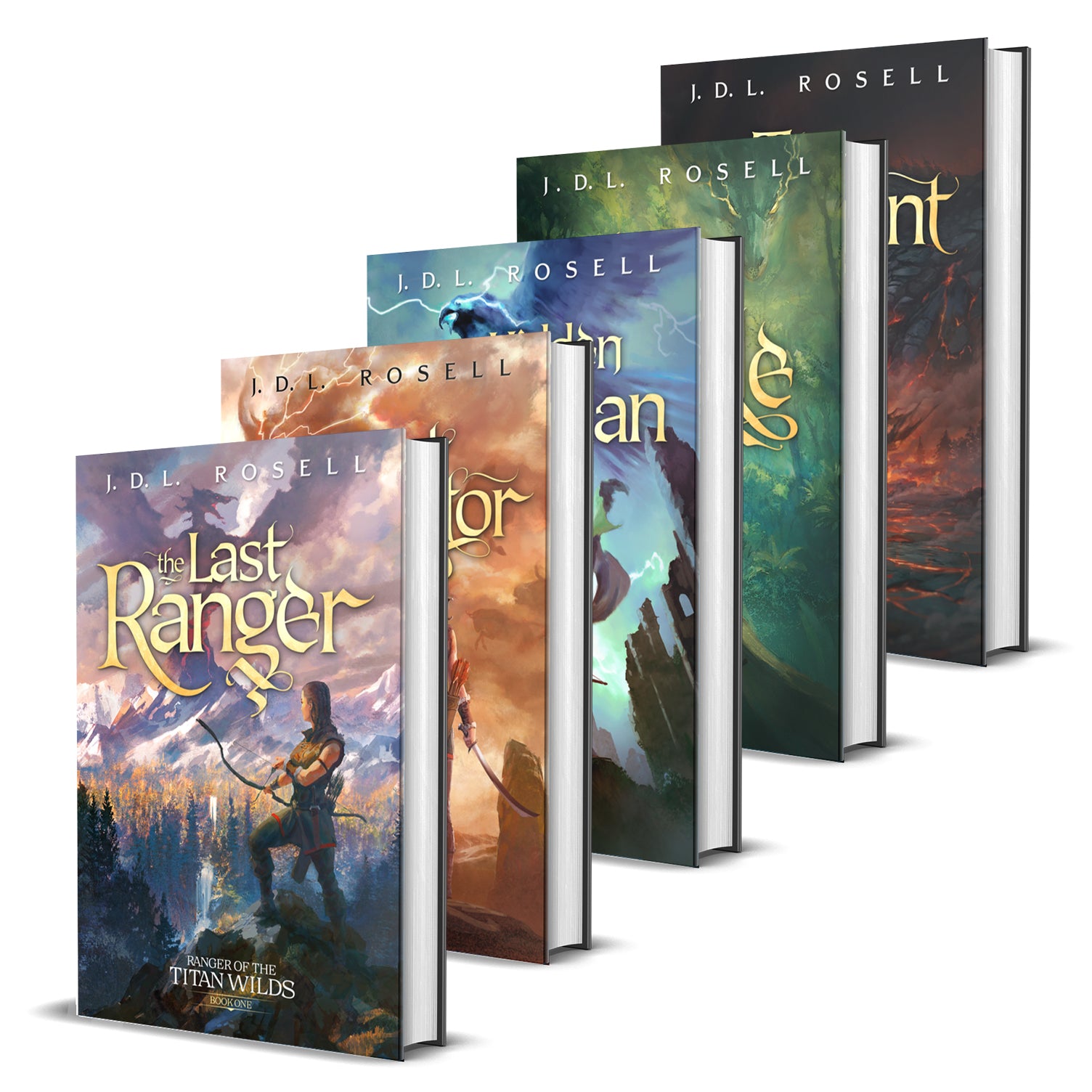 [PREORDER] Ranger of the Titan Wilds: The Complete Series | 5-Book Bundle