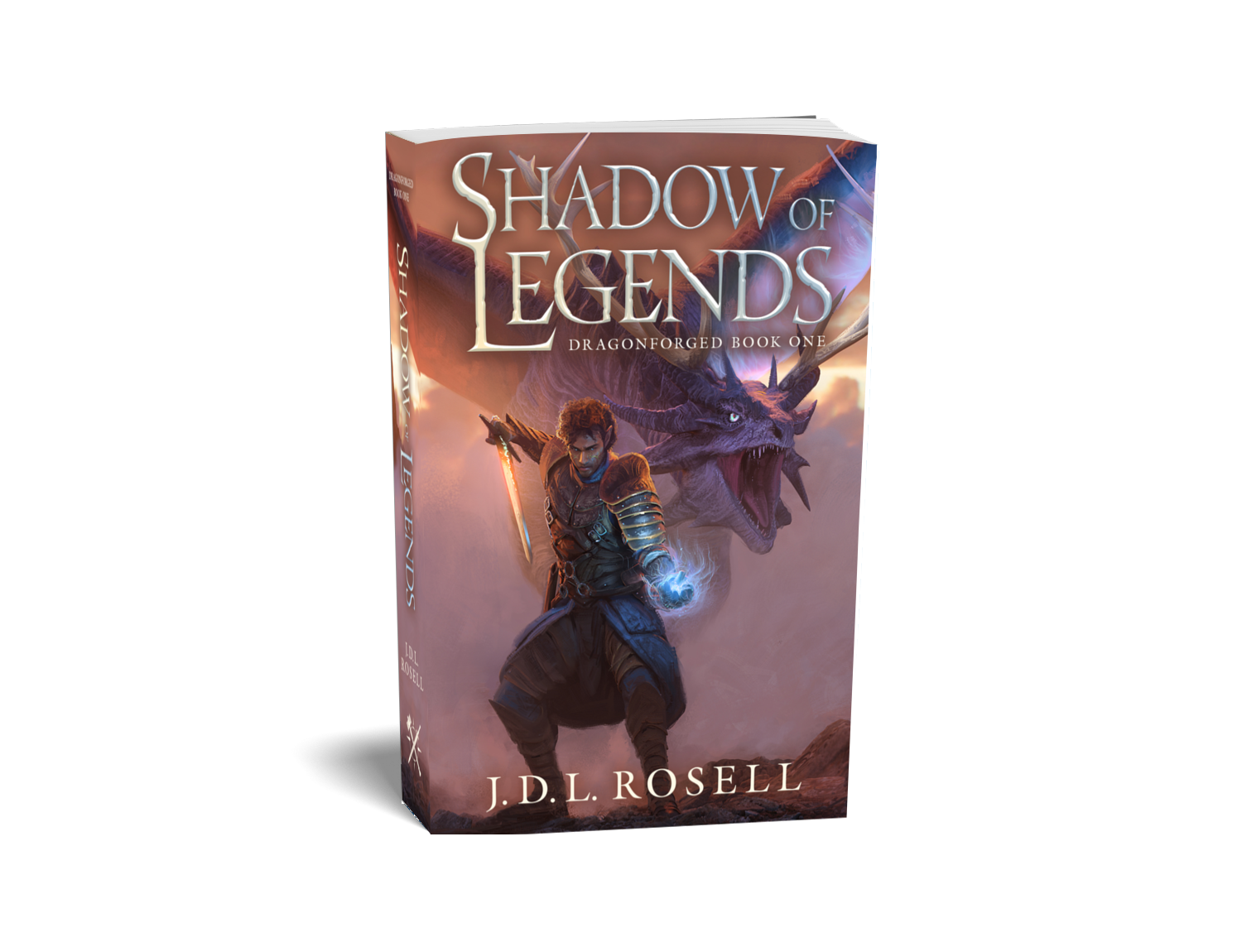 [PREORDER] Shadow of Legends: The Dragonforged Saga, Book One | Illustrated Paperback